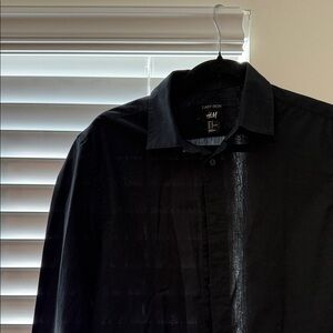 H&M Elegant Black Shirt